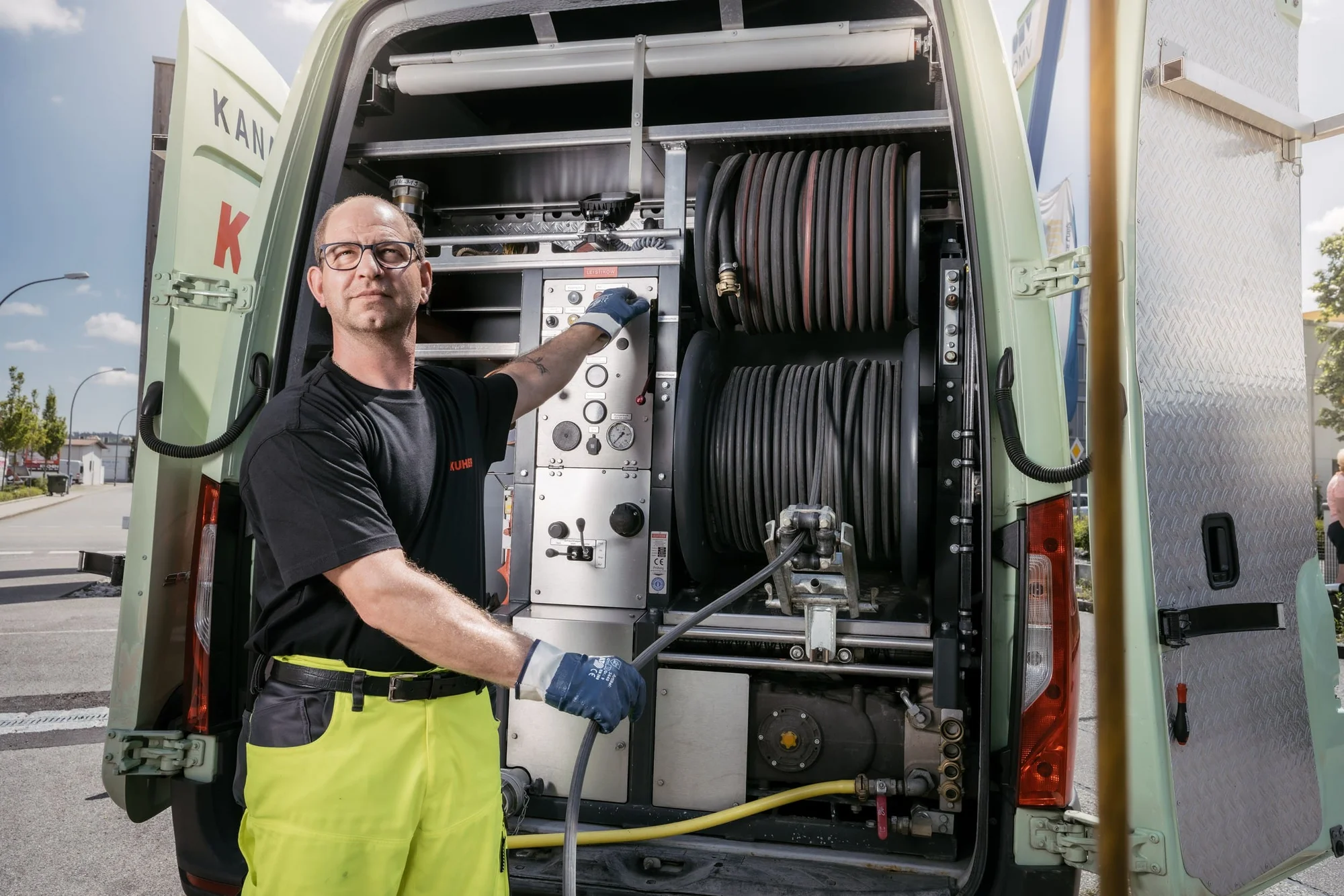 Ablauf von Kanalreinigung und Rohrreinigung in Thyrnau